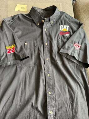 Racing Champions Apparel Ward Burton CAT Racing Dodge Pit Crew Shirt XL